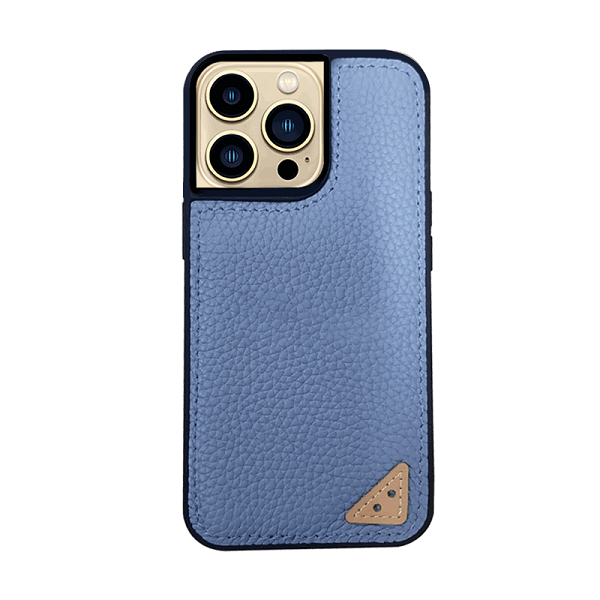 Melkco Leather Snap Case For iPhone 13 Pro Blue-U4ZD