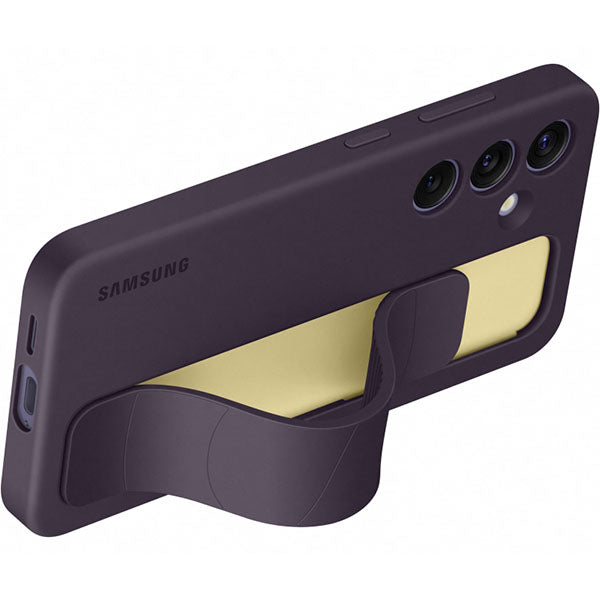 Samsung Galaxy S24 Standing Grip Case Dark Violet- FVEA