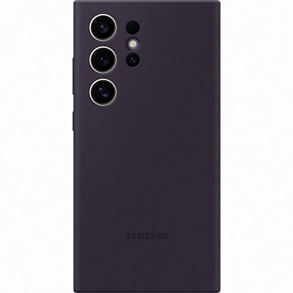 Samsung Galaxy S24 Ultra Silicone Case Dark Violet- AY1Q
