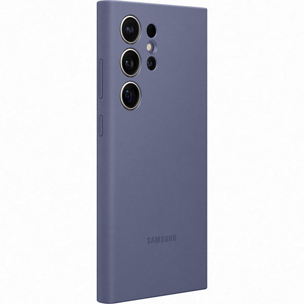 Samsung Galaxy S24 Ultra Silicone Case Violet- Q8HJ