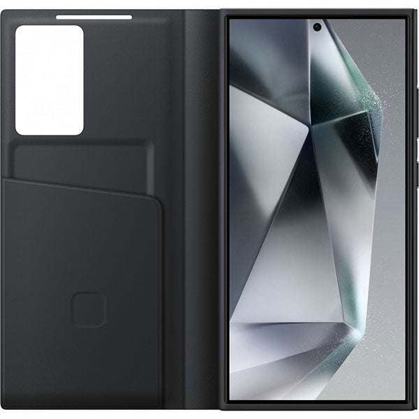 Samsung Galaxy S24 Ultra Smart View Wallet Case Black- Y65Z