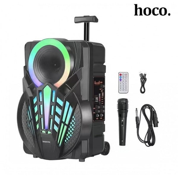 Hoco  Wireless Trolley Speaker with Microphone