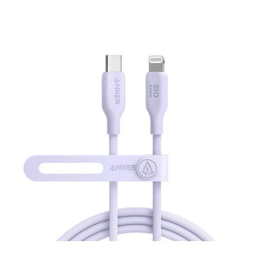 Anker 542 USB-C to Lightning Cable (Bio-Based) (0.9m/3ft) Violet - Future Store