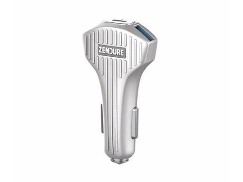 Zendure Car Charger 36W 3-Port Pd Qc (Silver)(857348008072