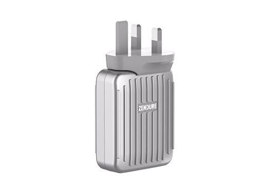 Zendure Port 30W Wall Charger With Pd -4 (Silver)(857348008850
