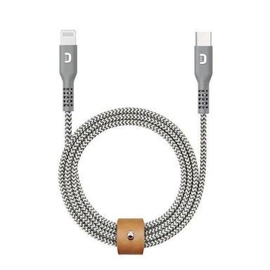 Zendure SuperCord USB-C to 8pin MFI Lightning Cable Grey - Future Store