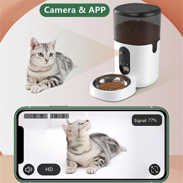 Smart Pet Feeder With Camera and Speaker 4L - Future Store