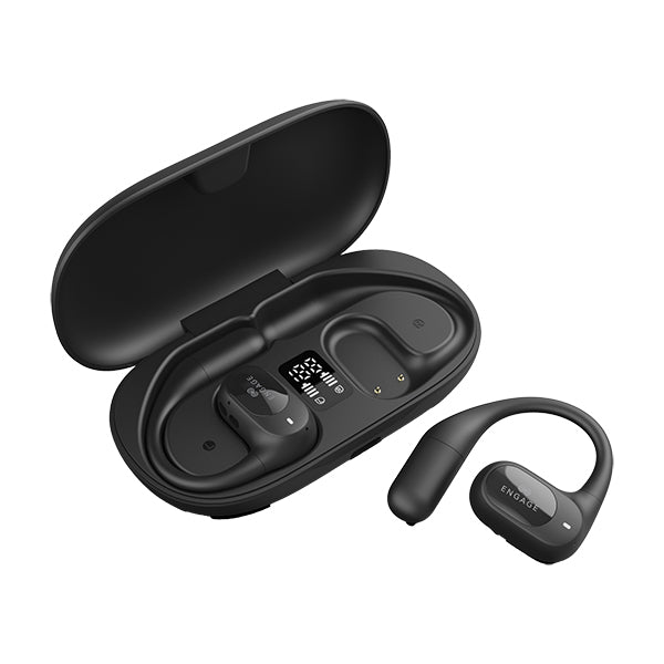 Engage Open Ear Wireless Earbuds With Display Charging Case