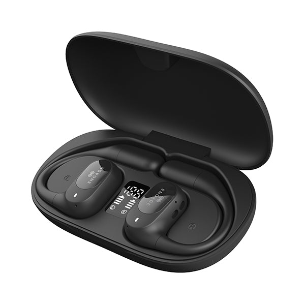 Engage Open Ear Wireless Earbuds With Display Charging Case