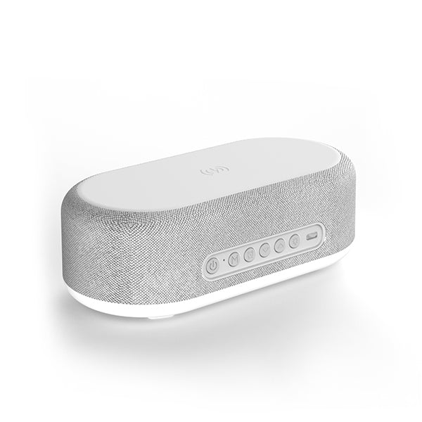 Engage Wireless RGB Lights  Bluetooth Speaker With Digital Alarm Clock-O2W9