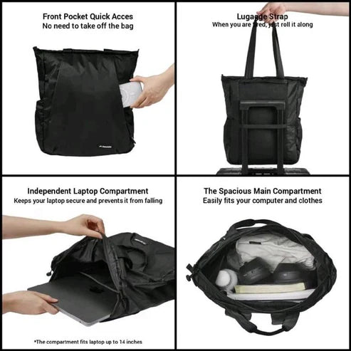 Naturehike Oxygen 2-way Portable tote Bag 18L - Black