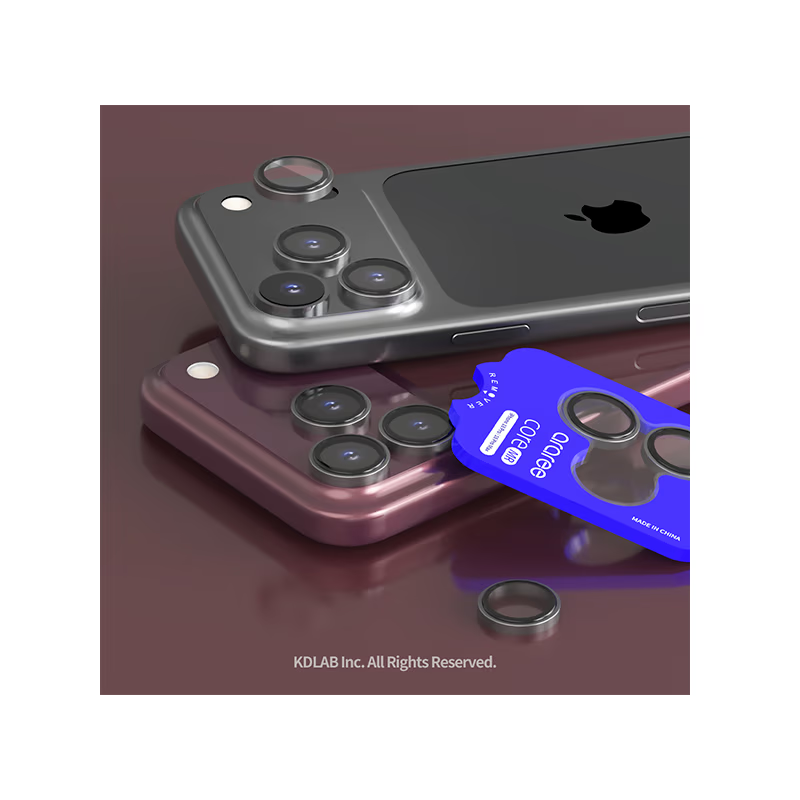 Araree Core Camera Matel Ring 1 Pcs Camera Lens Protector For Iphone 18 Pro Max/Iphone 18 Pro -Clear