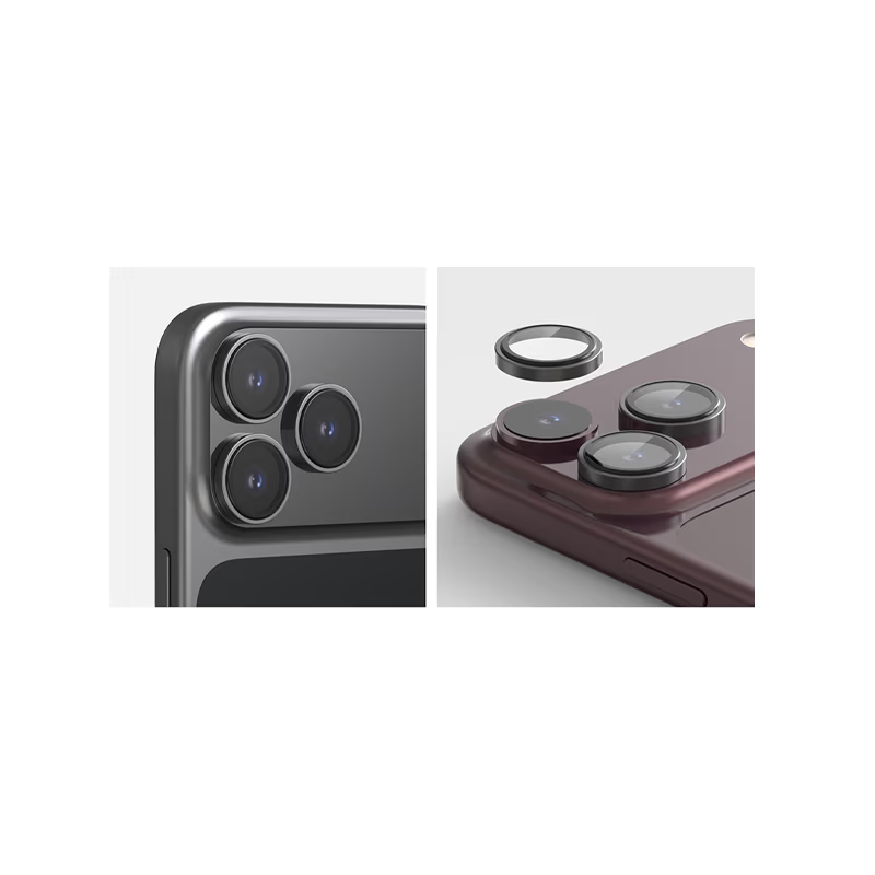 Araree Core Camera Matel Ring 1 Pcs Camera Lens Protector For Iphone 18 Pro Max/Iphone 18 Pro -Clear