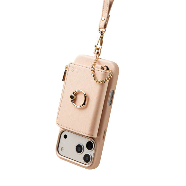 Uniq Coehl Mirelle Magnetic Wallet With Wrist Strap - Shell Pink (Shell Pink)