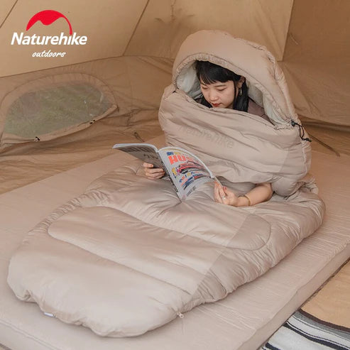 Naturehike Egg-Shaped Sleeping Bag Light Edition - Brown (95*220)