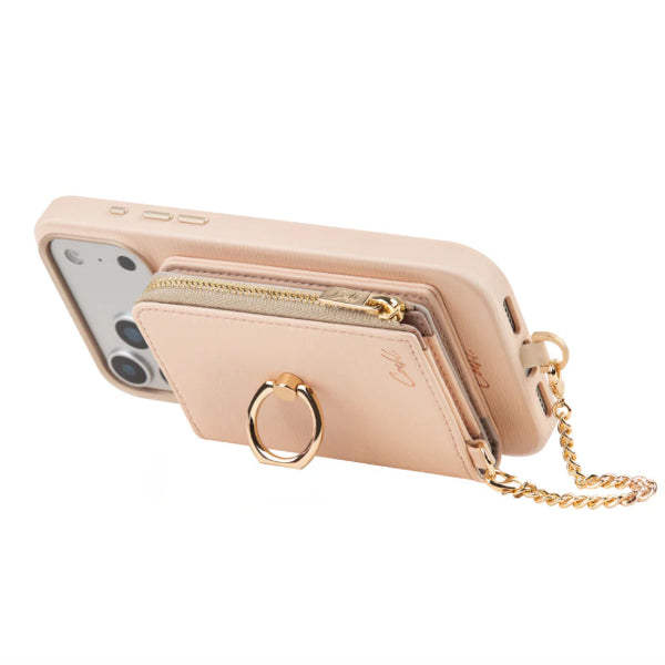 Uniq Coehl Mirelle Magnetic Wallet With Wrist Strap - Shell Pink (Shell Pink)