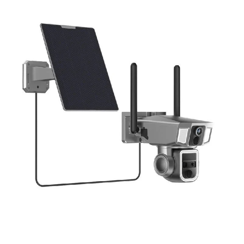 Powerology 4G/Wifi 10X Zoom 2Mp 2Mp 360 Ultimate Versatile Camera Black