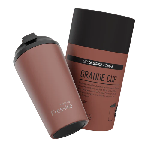 Fressko Grande 475ml / 16oz Cup - Stainless Steel - Tuscan