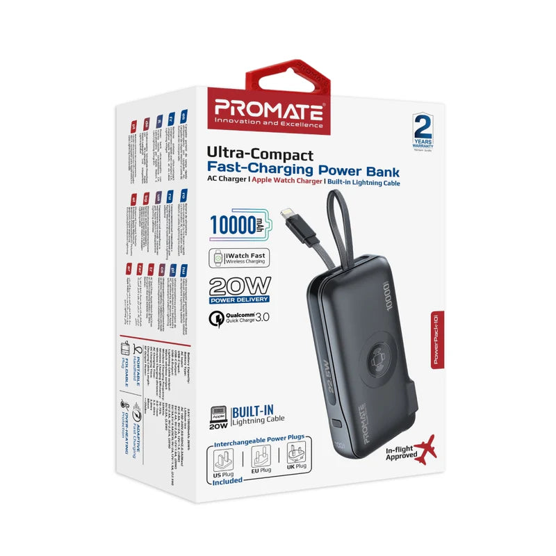 Promate PowerPack-10i 10000 mAh Power Bank