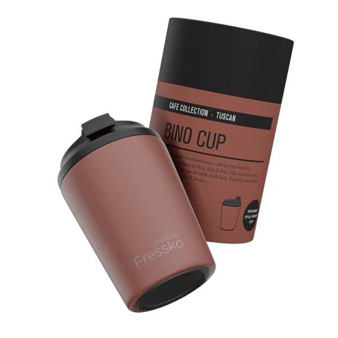 Fressko Bino 227ml / 8oz Cup - Stainless Steel - Tuscan