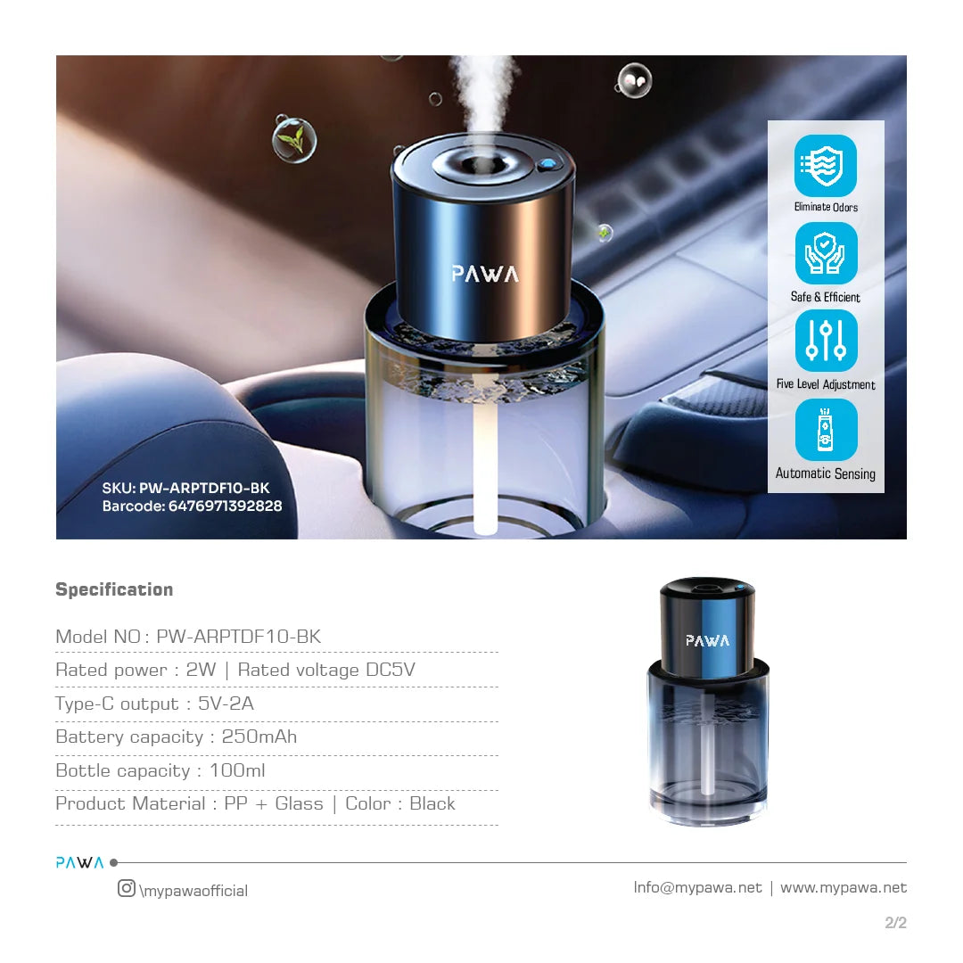 Pawa Lavender Aroma Diffuser .