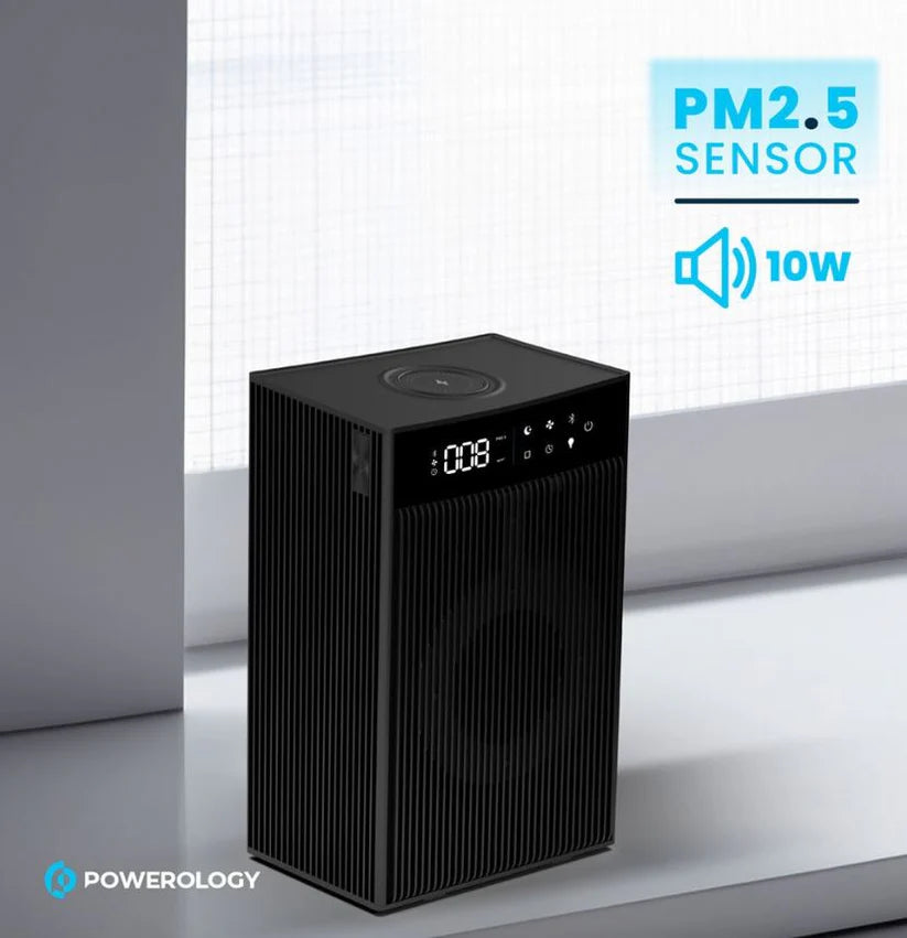 Powerology Smart Air Purifier Black
