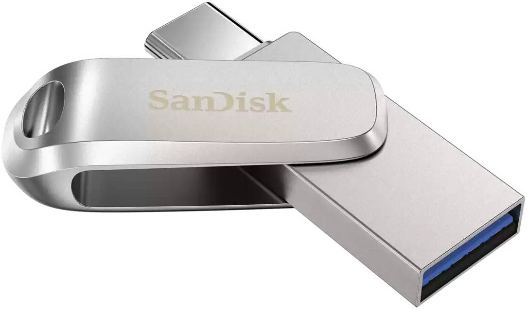 Sandisk Ultra Luxe Usb Type-C  Flash Drive 256Gb Usb 3.2 Gen 1 Performance