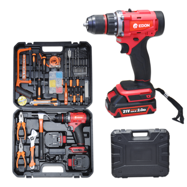 Edon 21V Cordless Drill With Tools