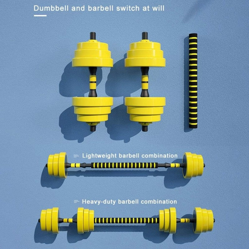 Hi-Tex 2 in 1 Adjustable Dumbbells Set - 30Kg