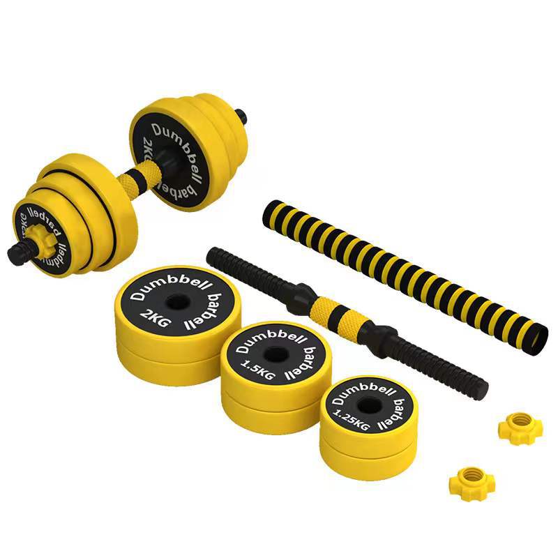 Hi-Tex 2 in 1 Adjustable Dumbbells Set - 15Kg