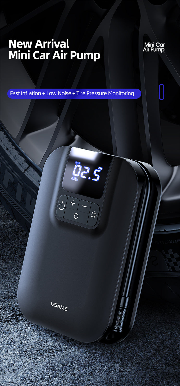 Usams Portable Air Compressor