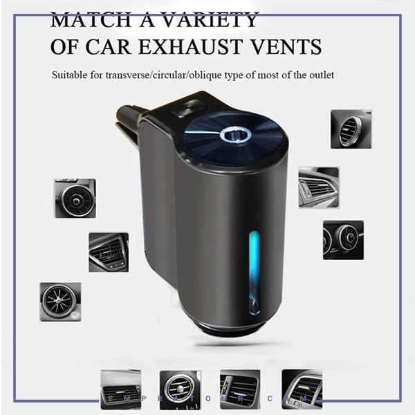 Goji Intelligent Car Aroma Diffuser With 3 Fragrance And 7 Color Light