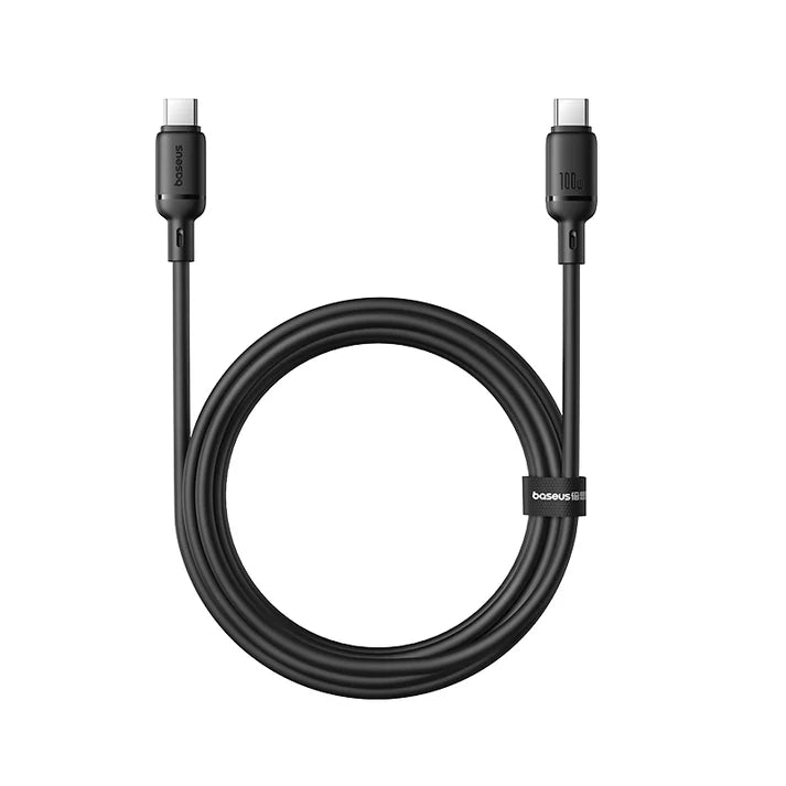 Baseus Free2Pull Retractable Charging Cable USB-C to iP 20W 1m - Cluster Black