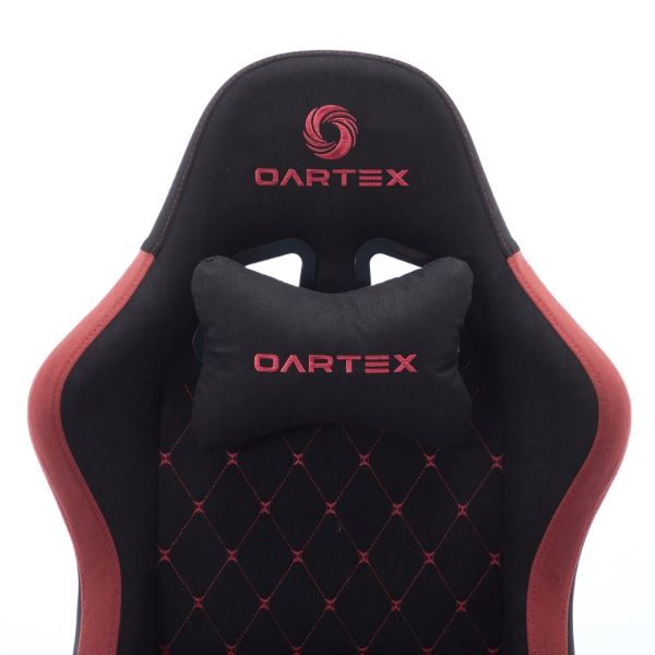 Oartex Model LD035 Fiber Gaming Chair   Black & Red