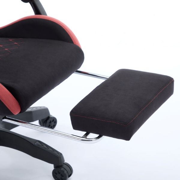 Oartex Model LD035 Fiber Gaming Chair   Black & Red