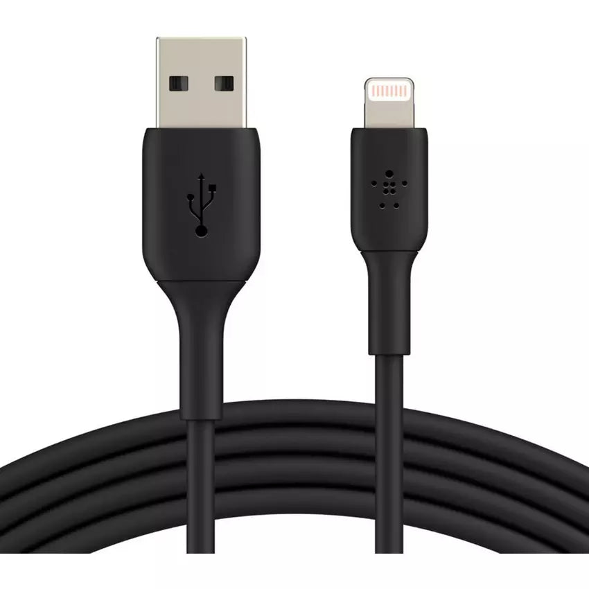 Belkin PVC USB A - LTG Cable IM Black