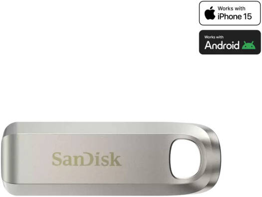 Sandisk Ultra Luxe Usb Type-C  Flash Drive 64Gb Usb 3.2 Gen 1 Performance