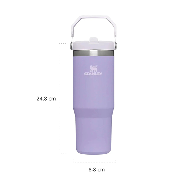 Stanley Ice Flow Flip Straw Tumbler Bottle 30Oz 887 Ml - Lavender(Asian Variant)