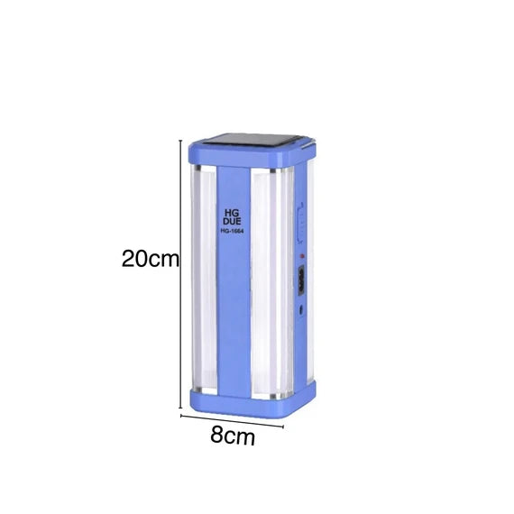HQ Due Portable Solar Led Light - Blue