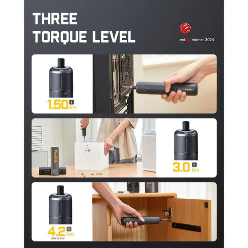 Fanttik NEX S1 Pro Cordless Electric Screwdriver Kit - Gray