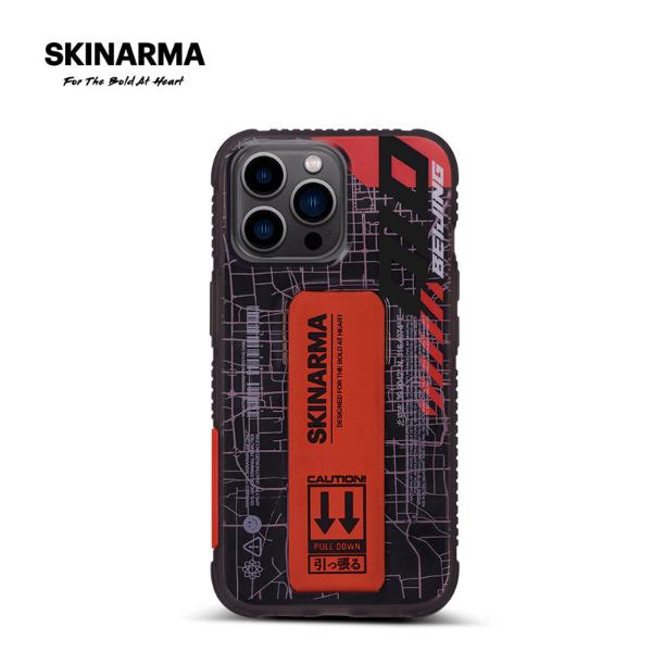 Skinarma Clear Case For Iphone 13Pm And 14 Promax Red