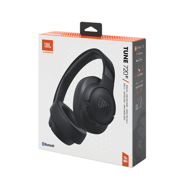 JBL Wireless Headphone Tune 720 Jblt720Btblk