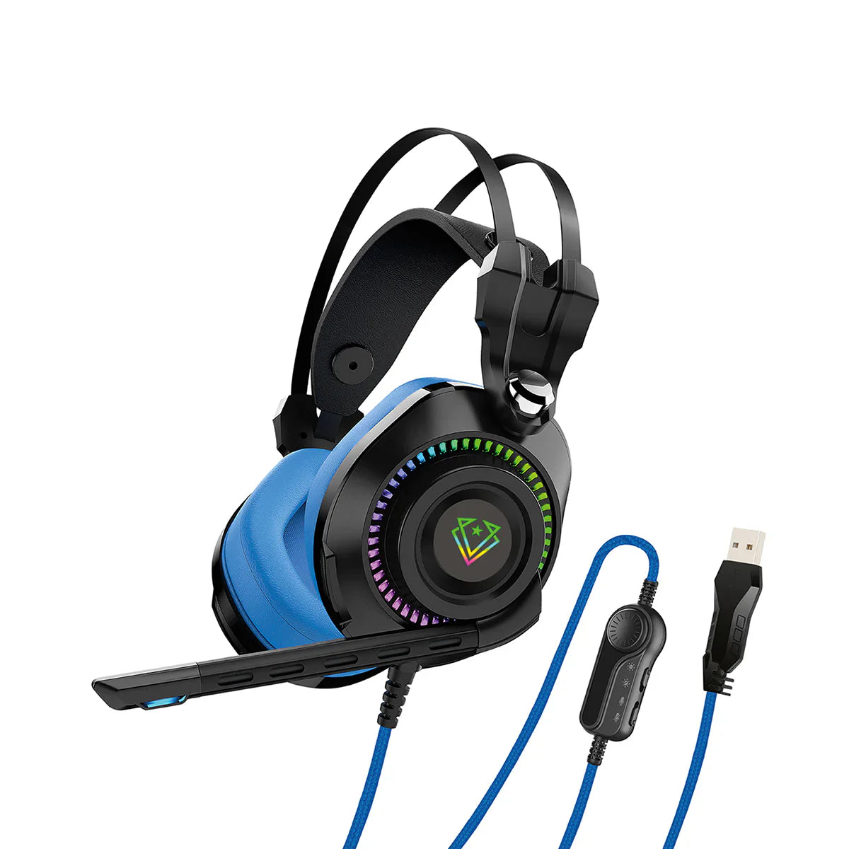 Vertux Gaming Headset - Blue - TJRGOW5