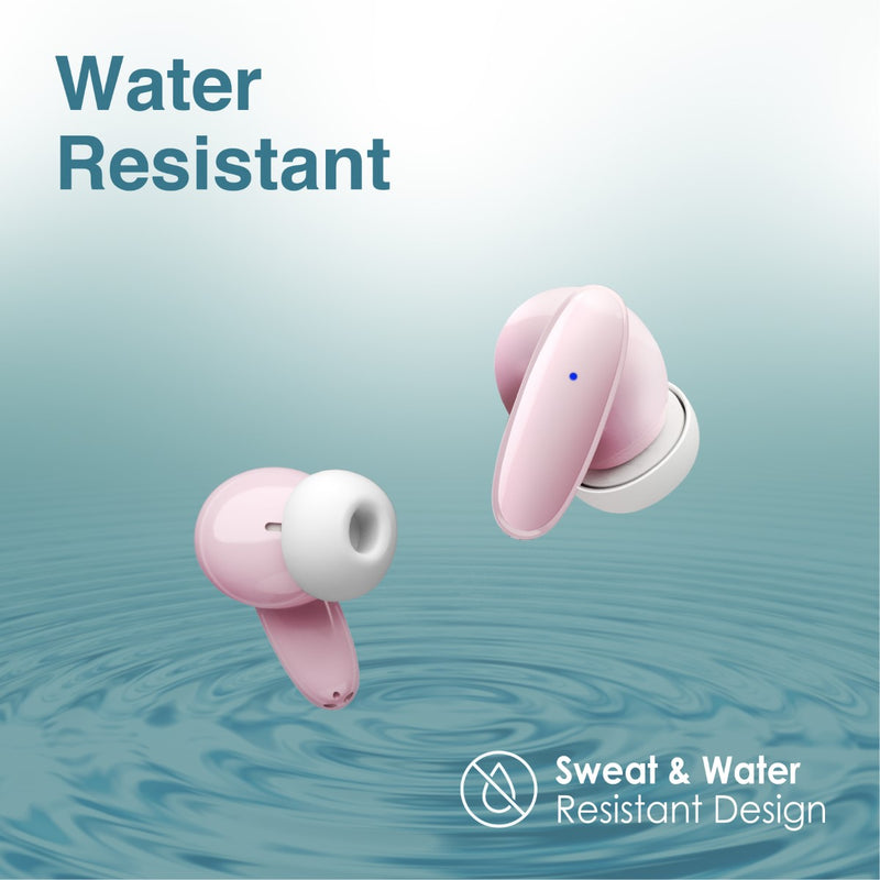 Promate Acoustic TWS Earphones - Pink - TJRVFES