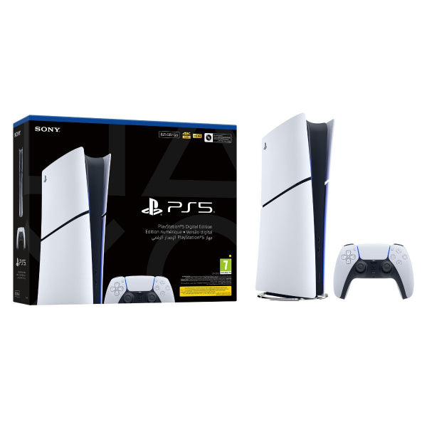 Sony Play Station 5 Slim Console Digital 825Gb - White