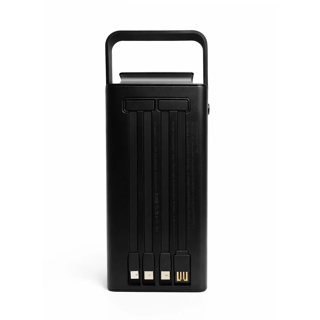Preom 60000Mah Power Bank With Light And 4 Built-In Cables (7393196810210)