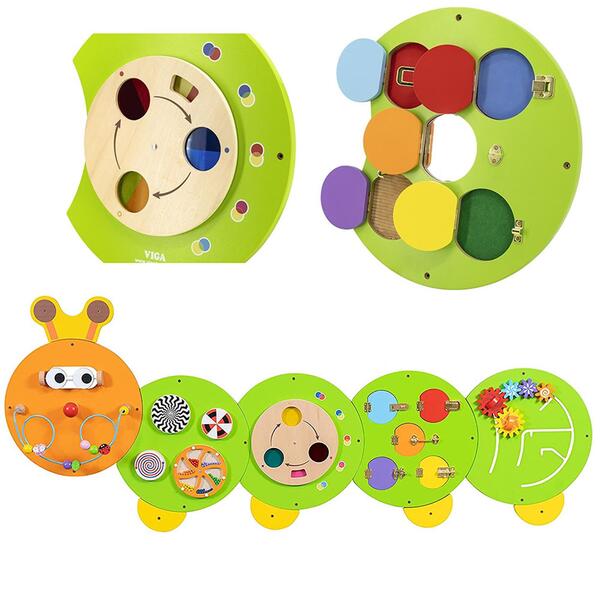 Viga Large Caterpillar Wall Toy