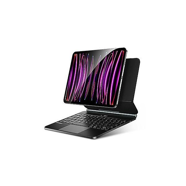 Momax Mag.Link لوحة المفاتيح المغناطيسية اللاسلكية (أسود)