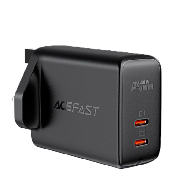 AceFast A12 Pd40W(Usb-C+Usb-C) Dual Port Charger (Uk)