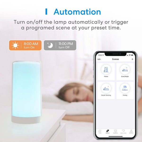 ضوء واي فاي الذكي مع RGB